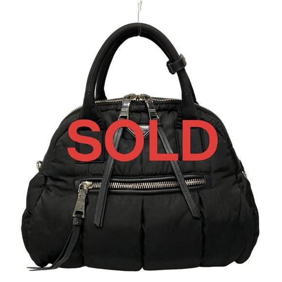 PRADA Tessuto Bomber - Black Nylon Handbag 684-061625 - Picture 1 of 14